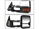 Towing Mirror; Powered; Heated; Amber LED Signal; Chrome; Pair (99-02 Sierra 1500)