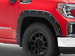 EGR Traditional Bolt-On Look Fender Flares; Matte Black (19-25 Sierra 1500, Excluding AT4X)