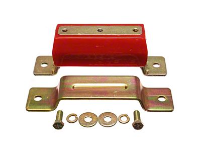 Transmission Mount; Large 7.50-Inch; Zinc; Red (99-13 Sierra 1500, Excluding C3)