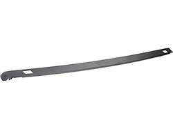 Truck Bed Side Rail Cover; Driver Side (02-06 Sierra 1500 Extended Cab & Crew Cab w/ 6.50-Foot Standard Box)