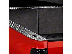 Truck Bed Side Rail Protectors without Stake Hole Openings; Treadbrite Aluminum (99-06 Sierra 1500 w/ 8-Foot Long Box)