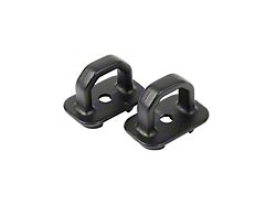 Truck Bed Tie Downs; Black (07-26 Sierra 1500)