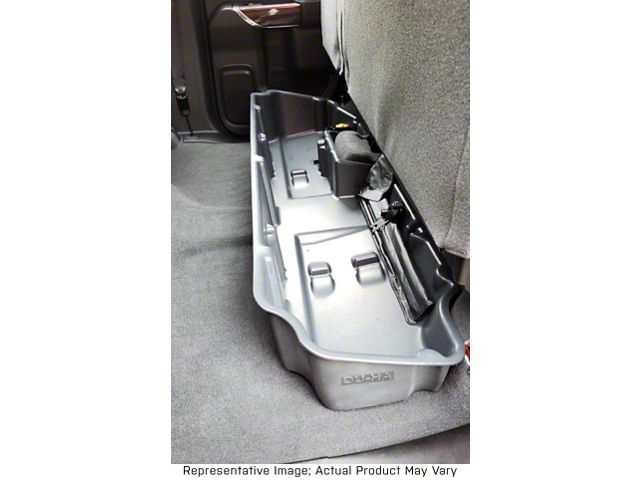 Underseat Storage; Brown (19-24 Sierra 1500 Double Cab)