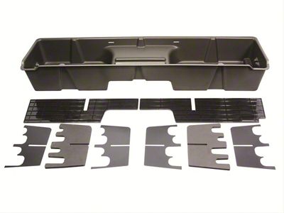 Underseat Storage; Dark Gray (99-06 Sierra 1500 Extended Cab)