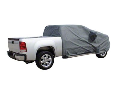Universal Easyfit Truck Cab Cover; Gray (99-18 Sierra 1500 Extended/Double Cab)