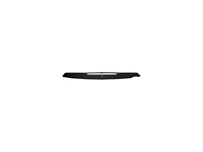 Replacement Upper Dash Cover; Black (07-12 Sierra 1500)