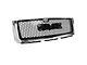 Upper Replacement Grille; Chrome/Gloss Black (07-13 Sierra 1500)
