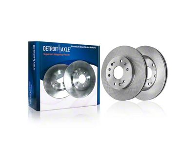 Vented 6-Lug Rotors; Front Pair (05-06 Sierra 1500 w/ Rear Drum Brakes)