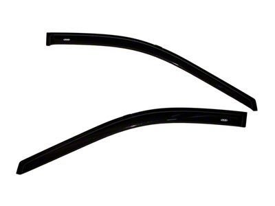 Ventvisor Window Deflectors; Front; Dark Smoke (14-18 Sierra 1500 Regular Cab)