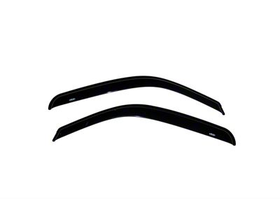 Ventvisor Window Deflectors; Front; Dark Smoke (99-06 Sierra 1500 Regular Cab)