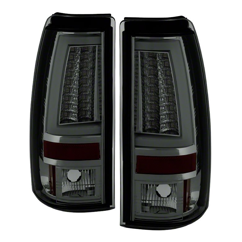 Pair Of Clear Tail Lights For 1999-2006 GMC Sierra 1500/2500 & Chevy Silverado – Direct Replacement
