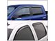 Window Visors; Dark Smoke; Front (14-18 Sierra 1500 Regular Cab)