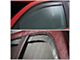 Window Visors; Dark Smoke; Front (14-18 Sierra 1500 Regular Cab)