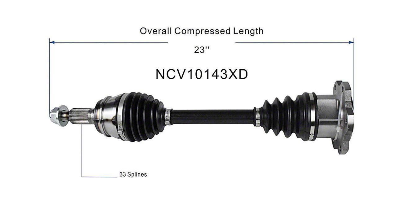 Front CV Joint Axle Shaft Pair Set 2 piece NEW For Toyota RAV4 2013