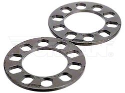 0.32-Inch 5-Lug Wheel Spacers; Set of 2 (Universal; Some Adaptation May Be Required)