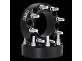 1.50-Inch Hubcentric Wheel Spacers; Black; Set of Four (11-26 Sierra 2500 HD)