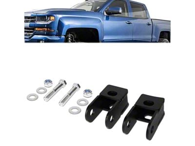 Front Shock Extenders for 2 to 4-Inch Lift (11-19 Sierra 2500 HD)