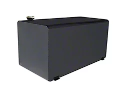 48-Inch Specialty Series Auxiliary Transfer Tank; Textured Black (Universal; Some Adaptation May Be Required)