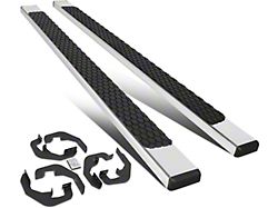 5-Inch Running Boards; Stainless Steel (07-19 Sierra 2500 HD Extended/Double Cab)