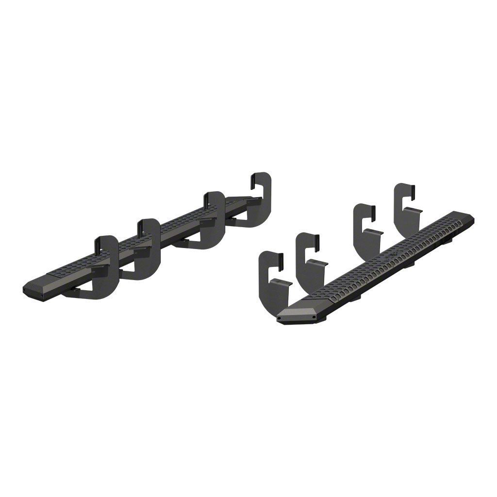 ARIES AdvantEDGE Side Bars - Black Powder Coat, All-Aluminum Construction, For Trucks & SUVs - View #7