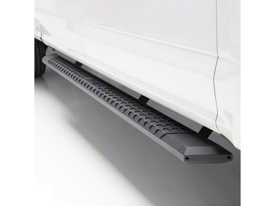 AdvantEDGE 5.50-Inch Side Step Bars; Carbide Black (07-19 Sierra 2500 HD Crew Cab)