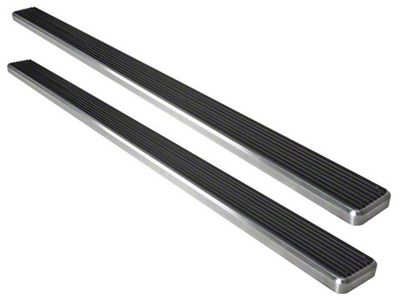 6-Inch iStep Running Boards; Hairline Silver (20-25 Sierra 2500 HD Double Cab)