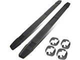 6-Inch Running Boards; Black (20-26 Sierra 2500 HD Crew Cab)