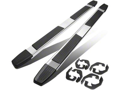 6-Inch Running Boards; Stainless Steel (07-19 Sierra 2500 HD Crew Cab)