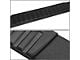 6-Inch Wide Flat Running Boards; Black (07-19 Sierra 2500 HD Crew Cab)