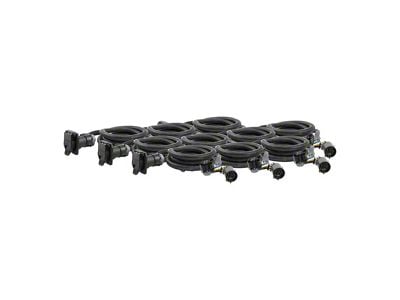 7-Foot Custom Wiring Extension Harnesses; 10-Pack (Universal; Some Adaptation May Be Required)