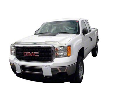 Aeroskin Hood Protector; Chrome (11-14 Sierra 2500 HD)