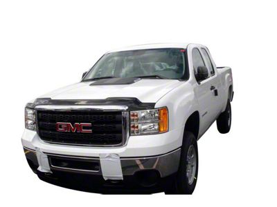 Aeroskin Hood Protector; Dark Smoke (11-14 Sierra 2500 HD)