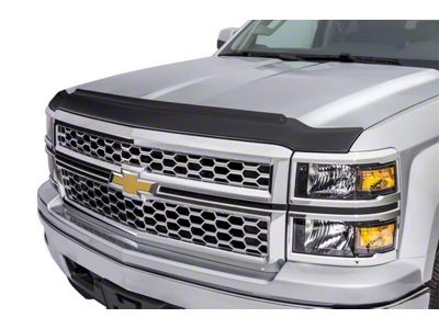 Aeroskin II Hood Protector; Textured Black (15-19 Sierra 2500 HD w/ Induction System Hood)