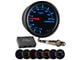 Analog Wideband Air/Fuel Ratio Gauge; Black 7 Color (Universal; Some Adaptation May Be Required)