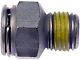 Automatic Transmission Oil Cooler Line Connector; 3/8 Tube x 1/4-18-Inch Thread (07-08 Sierra 2500 HD)