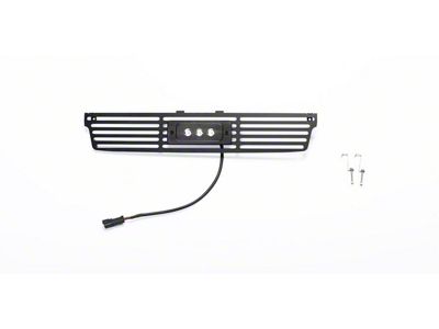 Putco Bar Design Lower Bumper Grille Insert with 6-Inch Luminix Light Bar; Black (15-19 Sierra 2500 HD)