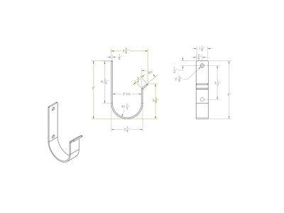 Base K2 Rack Accessory Slot Mount Self-Retracting Ratchet Straps; 6-Inch x 2-Inch