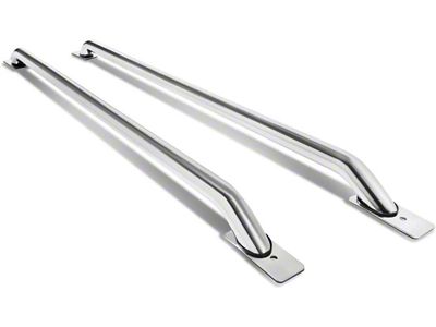 Bed Rails; Chrome (07-14 Sierra 2500 HD w/ 6.50-Foot Standard Box)