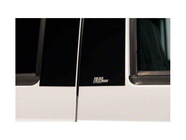 Putco Black Platinum Pillar Posts (20-24 Sierra 2500 HD Double Cab, Crew Cab)