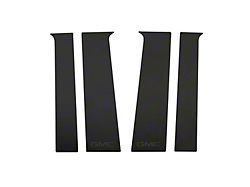 Putco Black Platinum Pillar Posts with GMC Logo (20-23 Sierra 2500 HD Double Cab, Crew Cab)