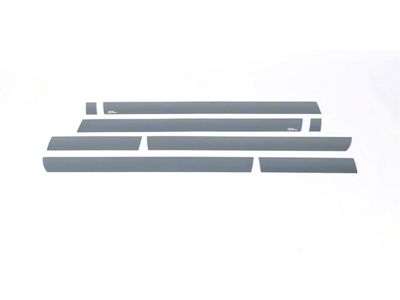 Putco Black Platinum Rocker Panels (15-19 Sierra 2500 HD Crew Cab DRW w/ 8-Foot Long Box)