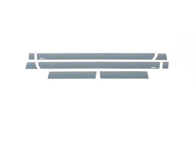 Putco Black Platinum Rocker Panels (15-19 Sierra 2500 HD Regular Cab DRW w/ 8-Foot Long Box)