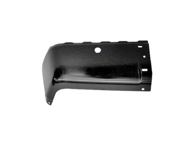 Replacement Bumper Extension; Rear Driver Side Outer (07-13 Sierra 2500 HD)