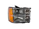 Headlights Depot CAPA Replacement Halogen Headlight; Driver Side (07-14 Sierra 2500 HD)