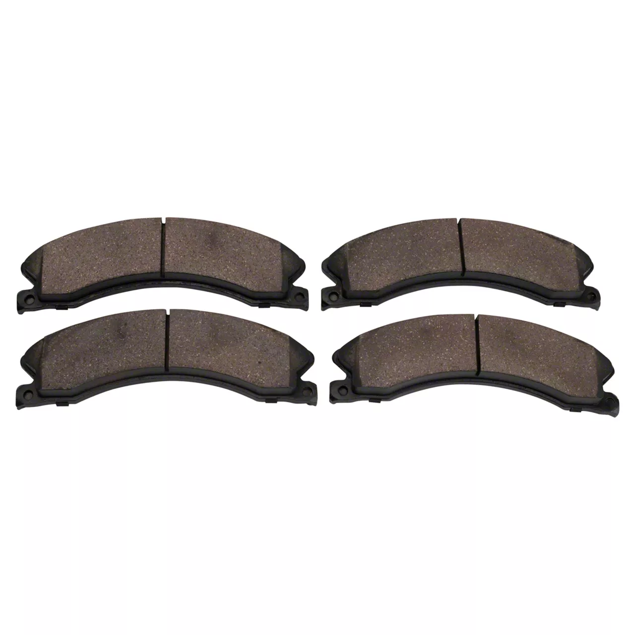 TRQ Performance Rear Brake Caliper Set For 2011-2019 Chevy Silverado 2500/3500 HD & GMC Sierra 2500/3500 HD - Red