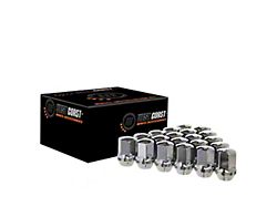 Chrome OE Style Lug Nuts for OEM Wheels; M14x1.5; Set of 32 (07-26 Sierra 2500 HD)