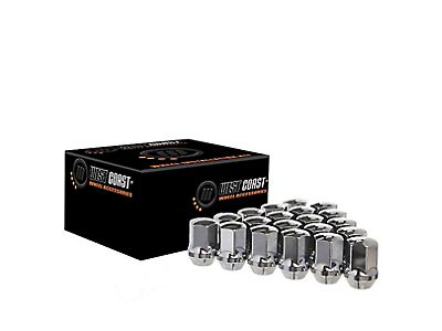 32-Pack Dual Thread Lug Nuts – 14x1.5, Gold Zinc, For GMC Sierra 2500/3500 HD Trucks