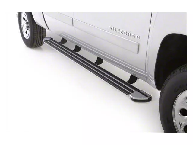 Crossroads Running Boards; 80-Inch Long; Chrome (07-19 Sierra 2500 HD Crew Cab)