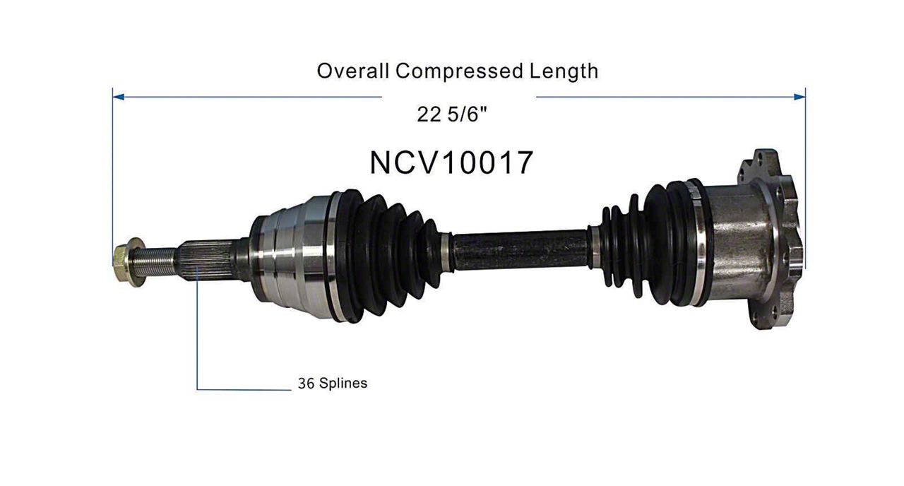 EMPI Outer CV Axle Boot Kit For GMC Sierra 1500 4WD (2011-2019) – Includes Clamps & Grease