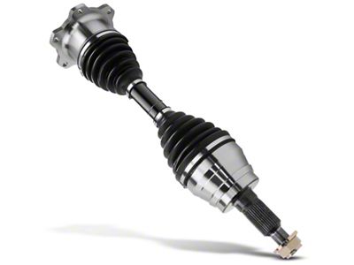 CV Axle Shaft Assembly; Front (01-10 4WD Sierra 2500 HD)